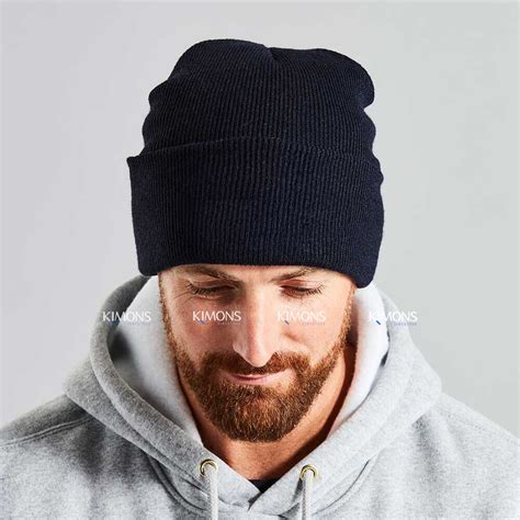 Unisex Beanie Hat Cap Plain Knit Ski Skull Cuff Winter Warm.